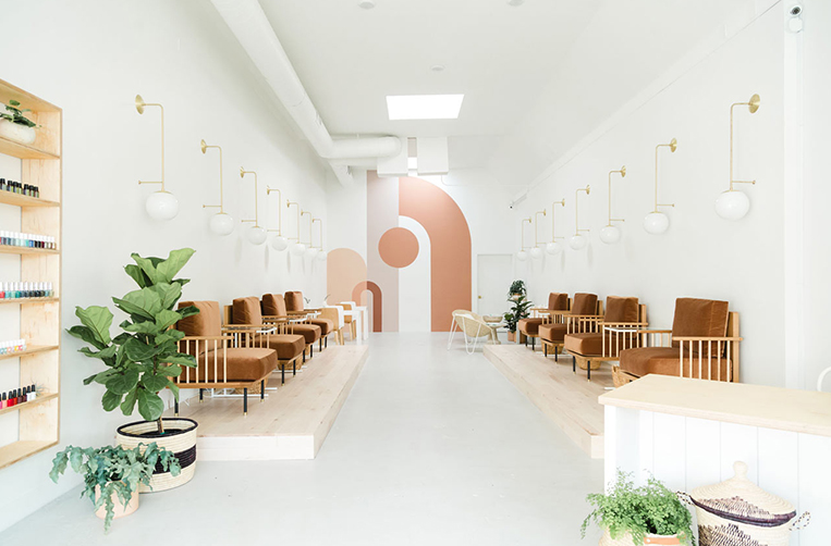 美甲店装修设计