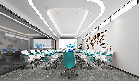 广州一村科技生长办公室装修设计