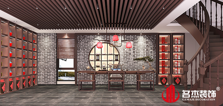 展览茶楼装修设计效果