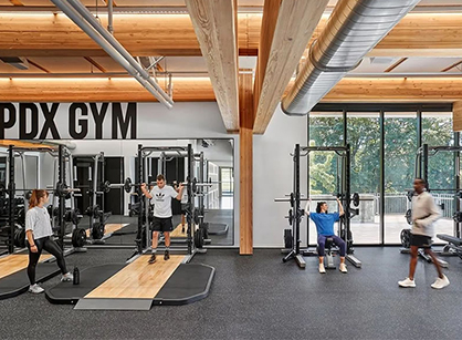 运动可以改变生涯的理念融入到办公装修设计空间是怎样的——adidas北美总部